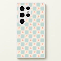 Patchwork Floral Pattern Galaxy S24 Ultra Case