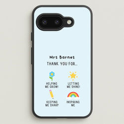 Thank You For Helping Me Google Pixel 9a Case