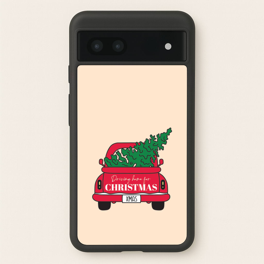 Driving Home For Christmas Truck Google Pixel 6a Case