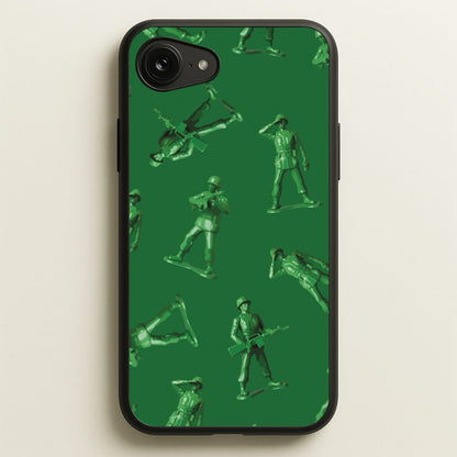 Toy Army Soldier Pattern iPhone 16e Case