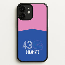 Colapinto Helmet 2026 iPhone 11 Case