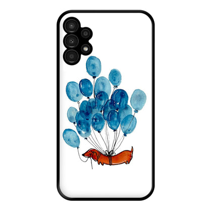 Dachshund And Balloons Phone Case