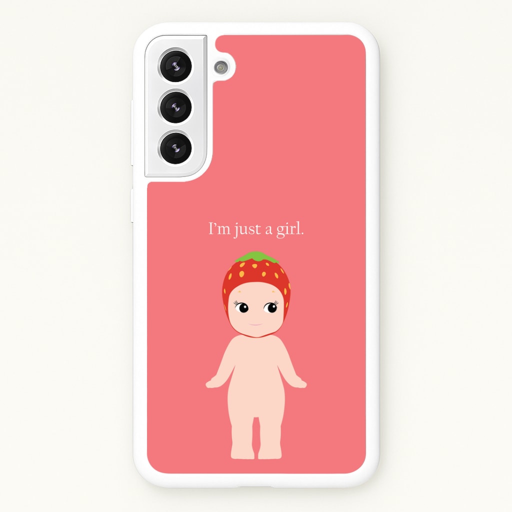 I'm Just A Girl Galaxy S21 Plus Case