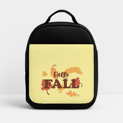 Hello Fall Insulated Lunch Bag