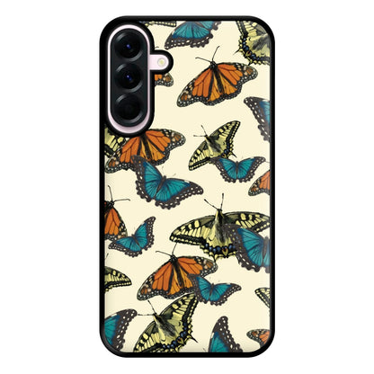 Butterfly Assortment Pattern Galaxy A36 Case
