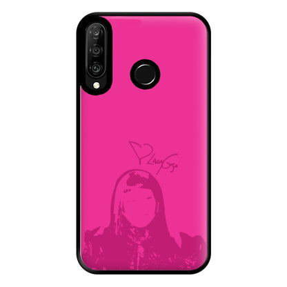 Pink Gaga Silhouette  Huawei P30 Lite Case