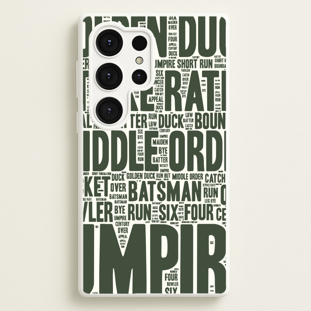 Cricket Wordscape Galaxy S25 Ultra Case