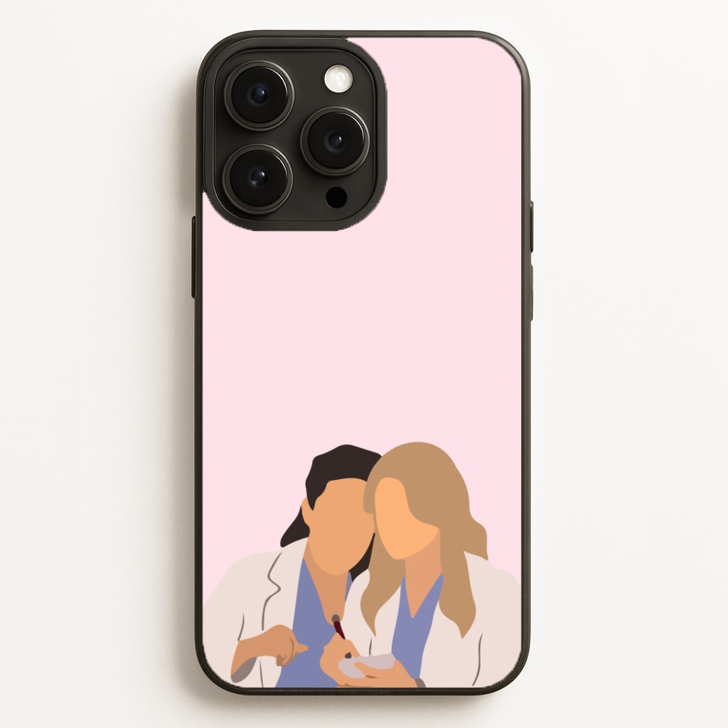 Faceless Characters - Grey's Phone Case