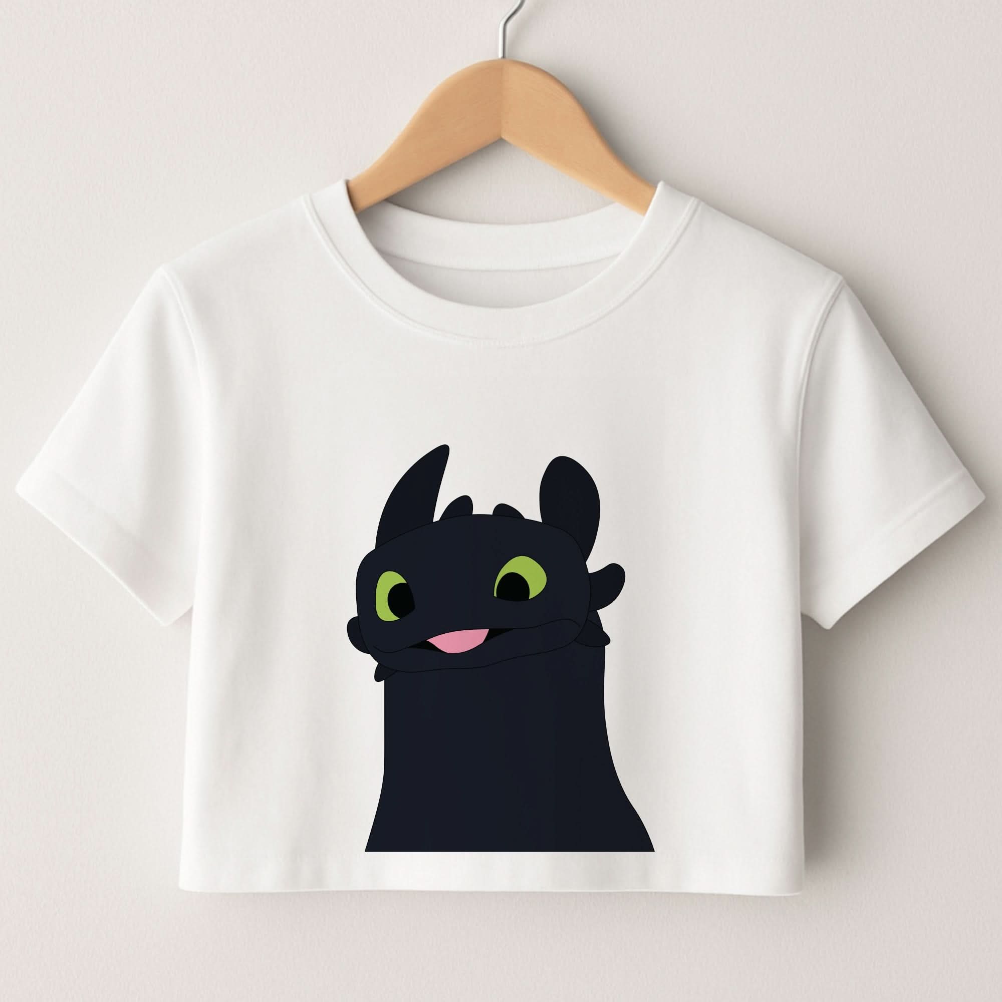 Black Fury Dragon Crop top