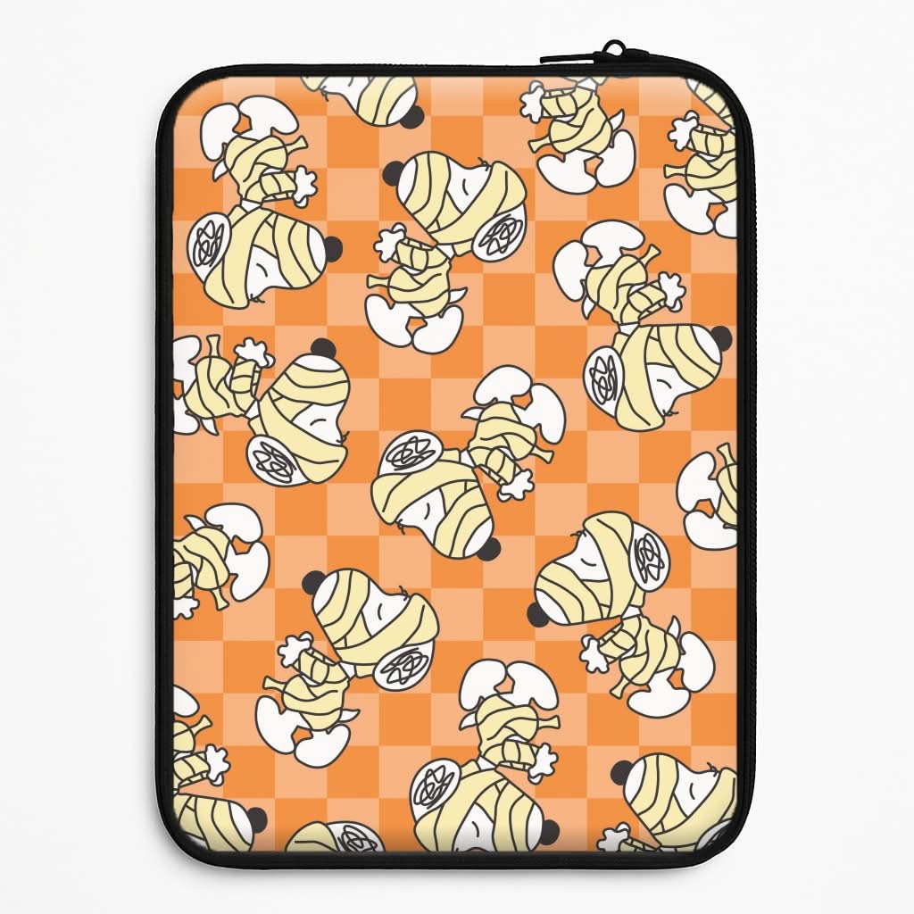 Mummy Cartoon Beagle Pattern Universal Laptop Sleeve