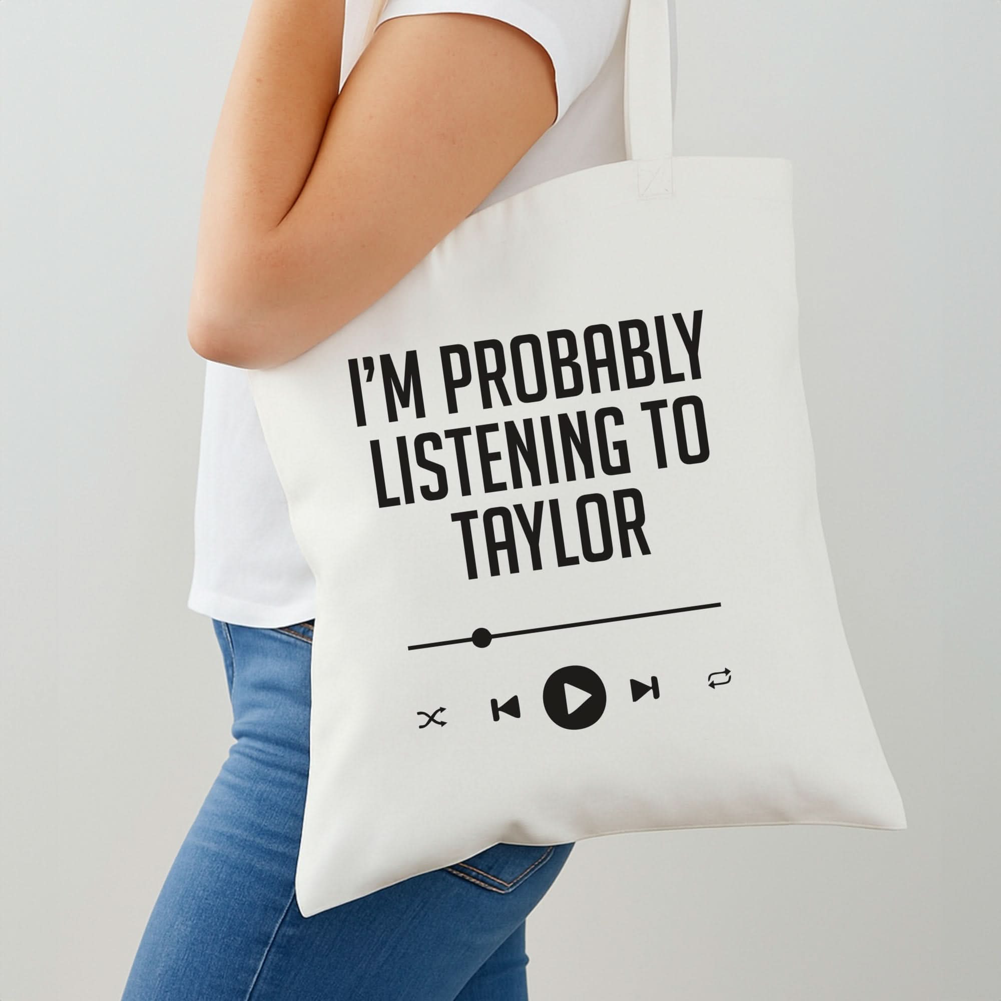 I'm Probably Listening To Taylor Shoulder Bag