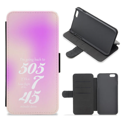 I'm Going Back To 505 - Arctic Monkeys Flip / Wallet Phone Case