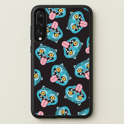 Demon Cat Pattern Huawei P20 Pro Case