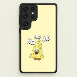 Christmas Tree Cartoon Sponge Galaxy S22 Ultra Case