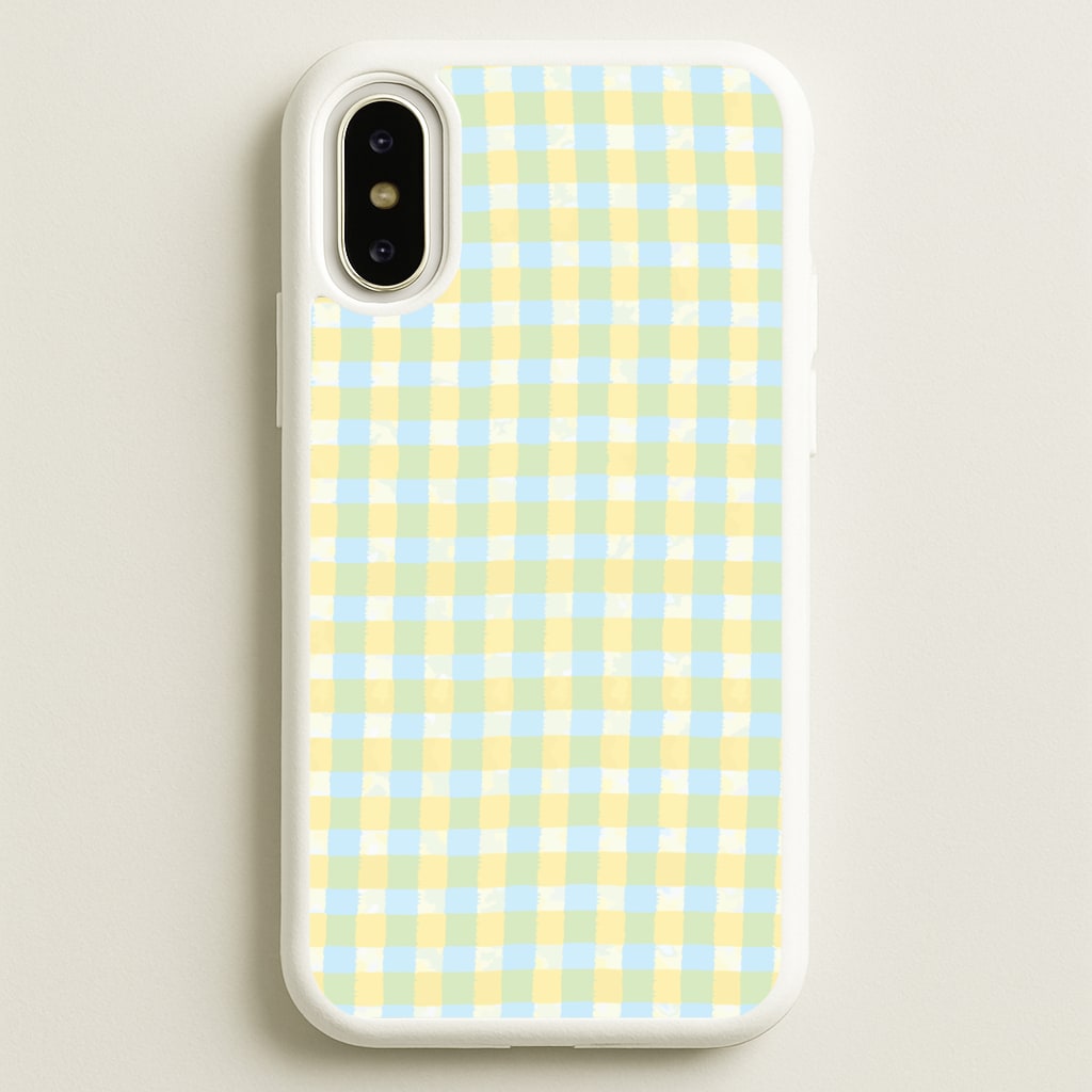 Lemonade Gingham iPhone X / XS Case