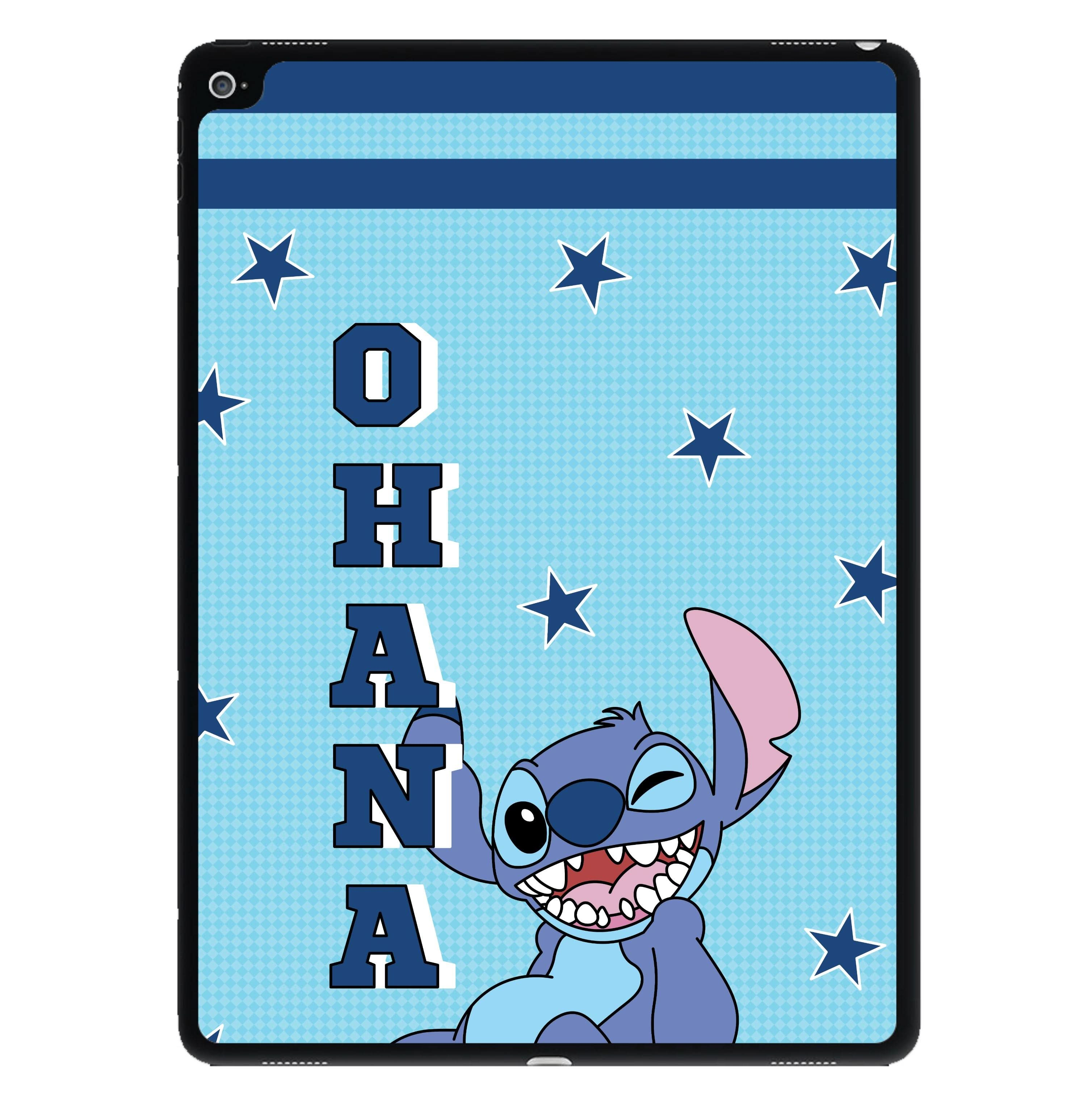 Blue Alien Ohana iPad Case