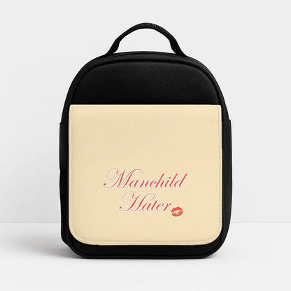 Manchild Hater Insulated Lunch Bag