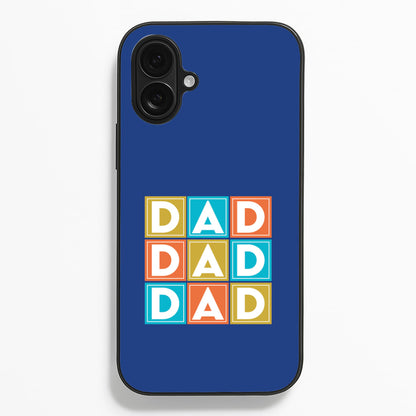 Dad Cubes iPhone 16 Plus Case