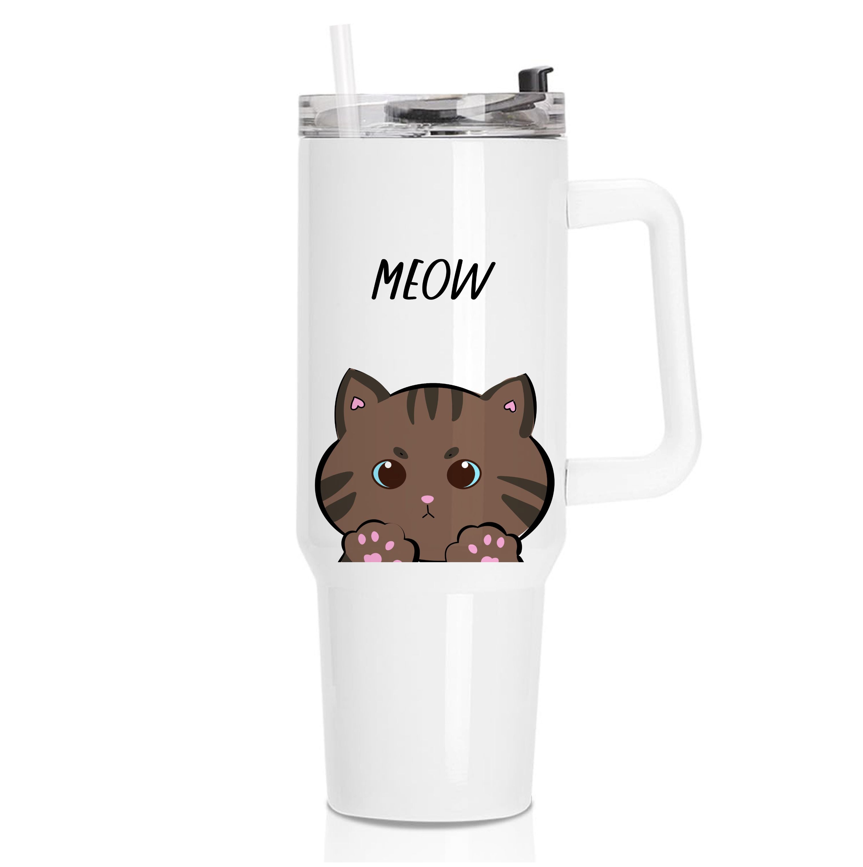 Meow Purple - Cats Tumbler