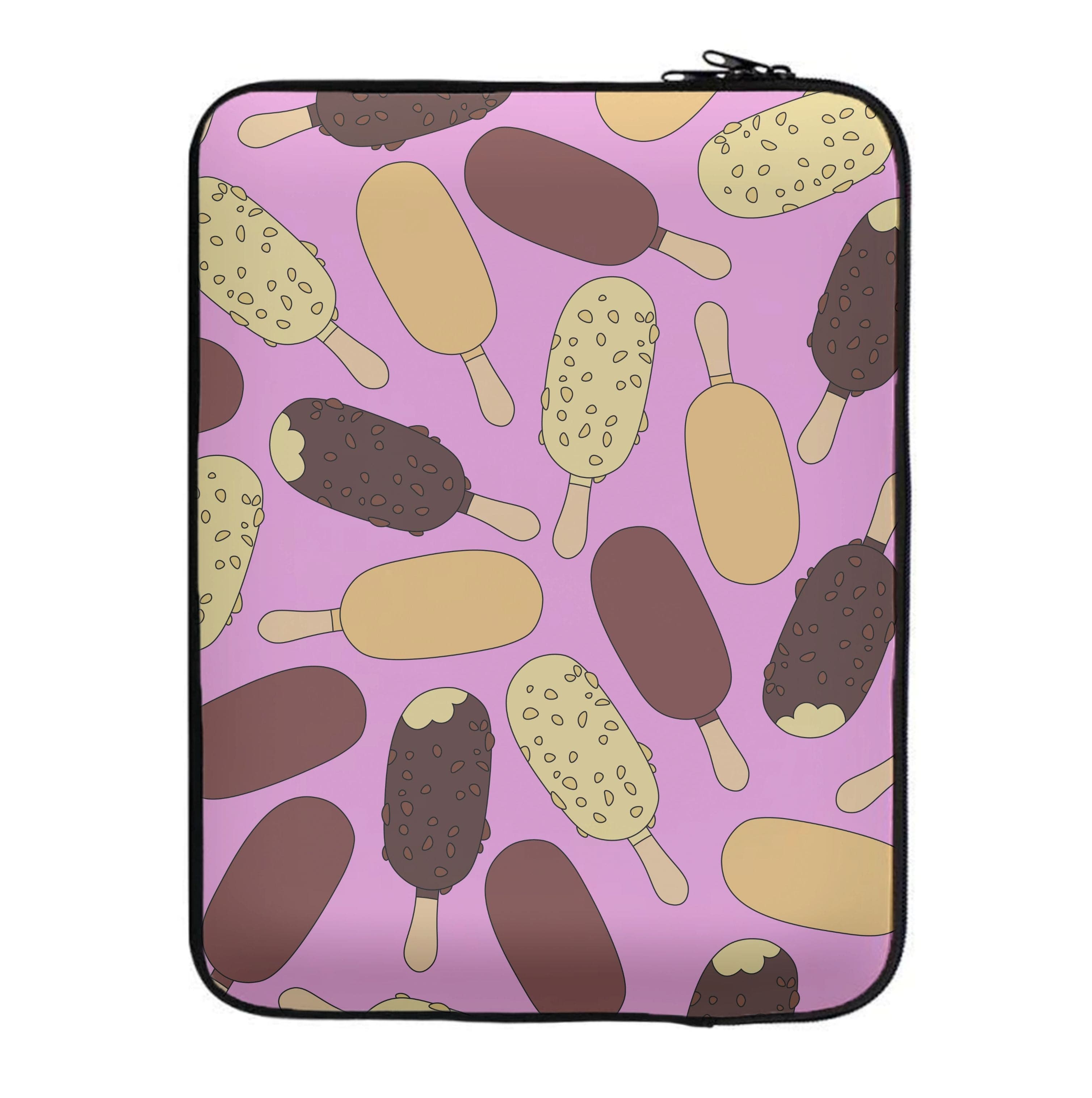 Chocolate Ice Cream Lollys - Summer Laptop Sleeve