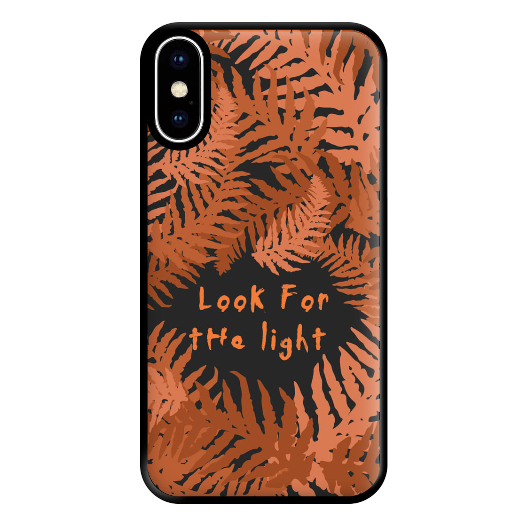 Look For The Light Fern Pattern iPhone XS Max Case