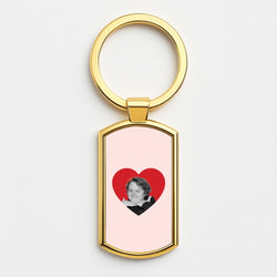 Love Lewis Gold Keyring