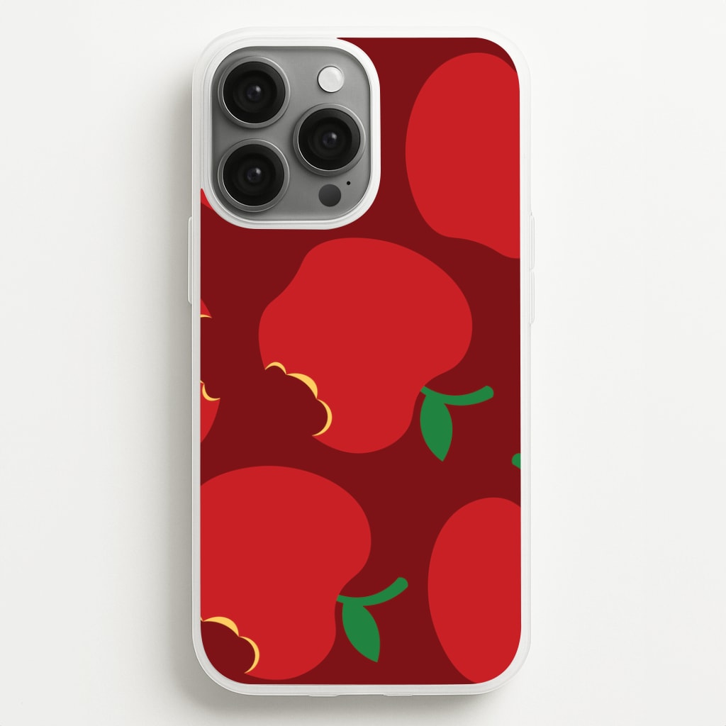 Teacher Apples Pattern iPhone 13 Pro Case