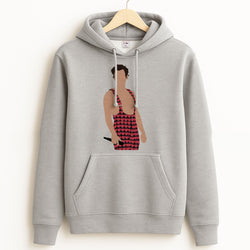 Harry Heart Jumpsuit Unisex Grey Hoodie