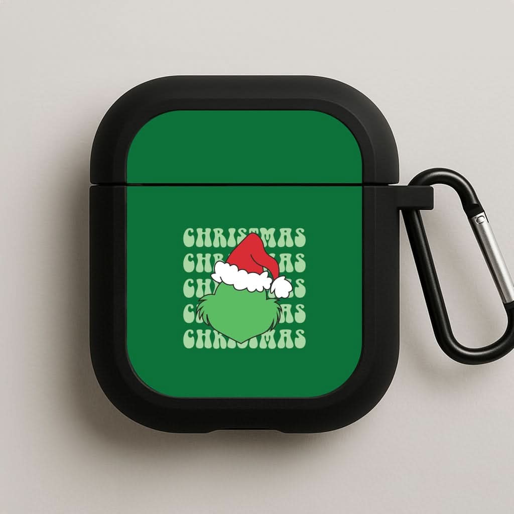 Green Creature Christmas AirPods Case