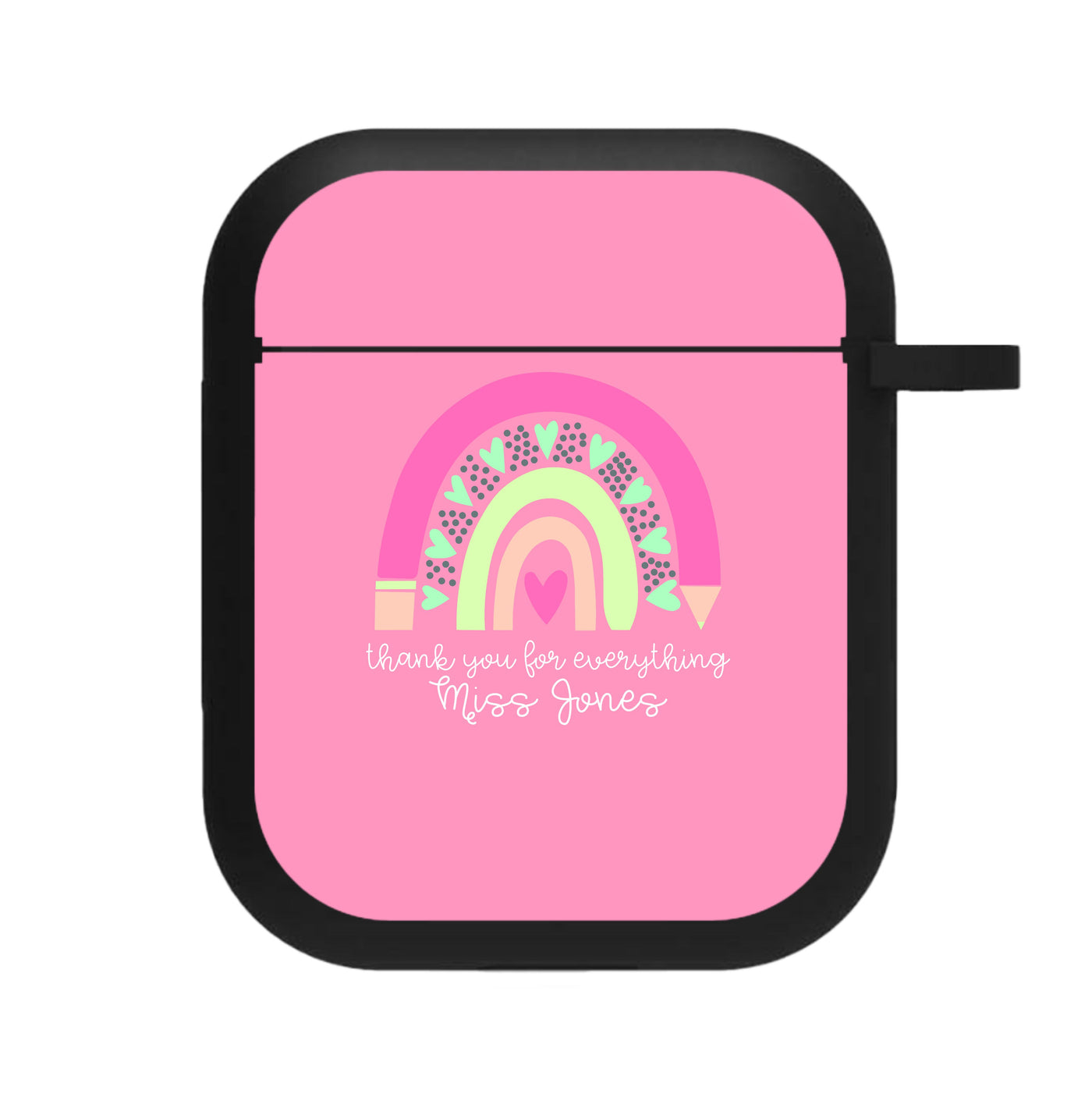 Thank You For Everything - Personalised Teachers Gift AirPods Case