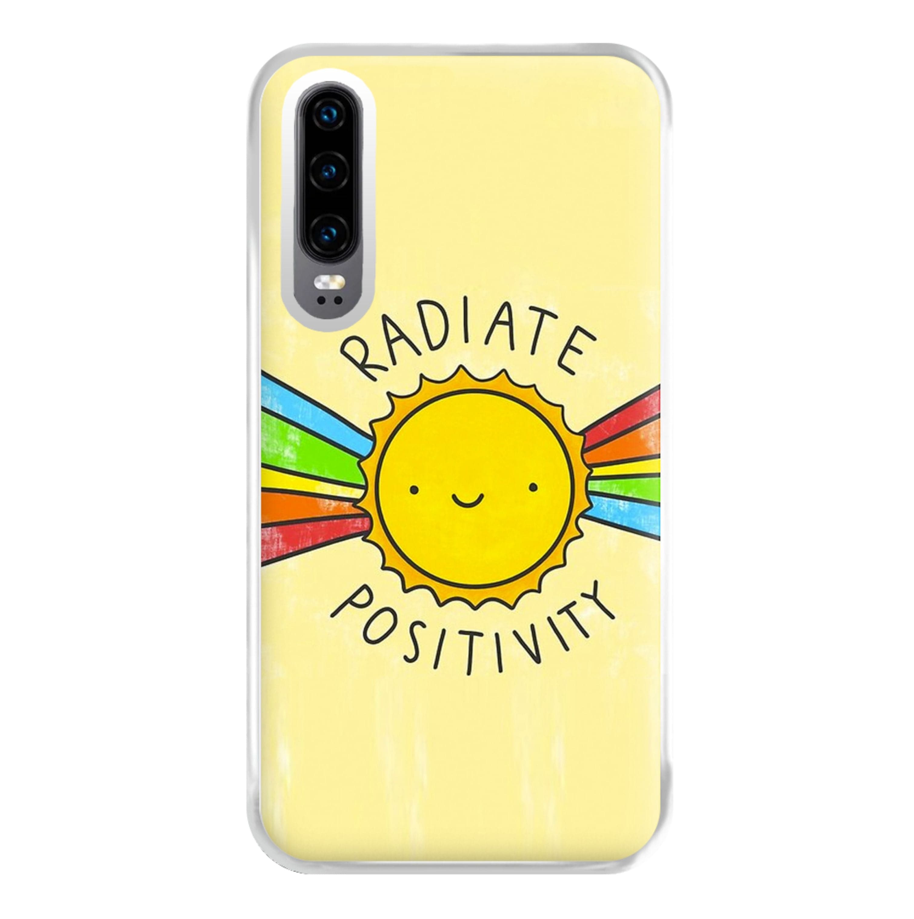 Radiate Positivity Sunshine - Positivity Phone Case