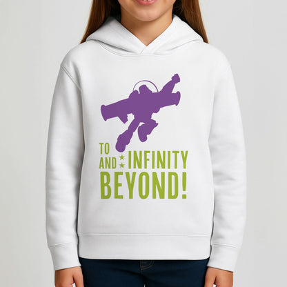 Infinity And Beyond Girls Hoodie