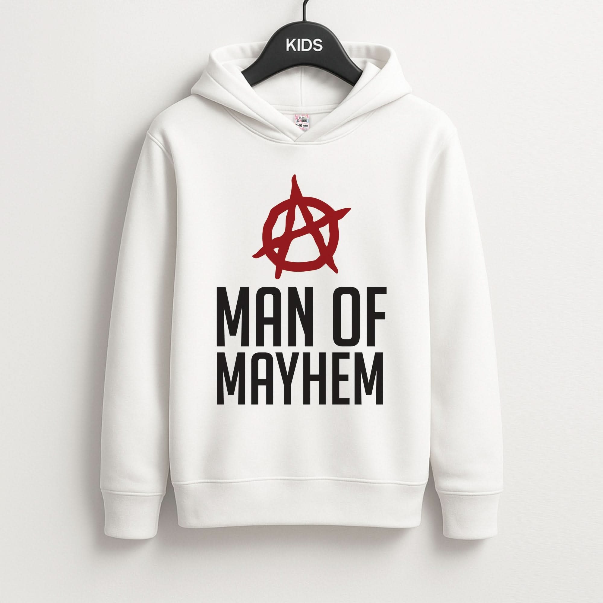 Man Of Mayhem Kids Hoodie