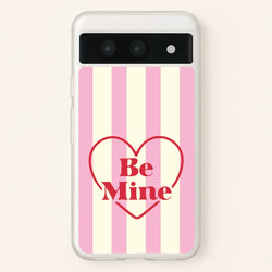 Be Mine Stripey Google Pixel 8a Case