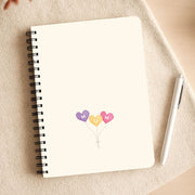 Mum Watercolour Balloons Notebook 3