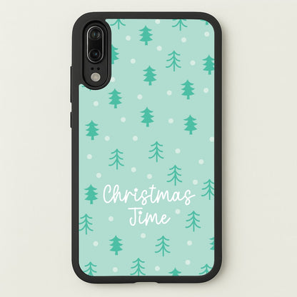 Cute Xmas Trees Pattern Huawei P20 Case