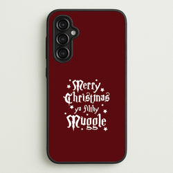 Merry Christmas You Filthy Muggle Galaxy A14 Case
