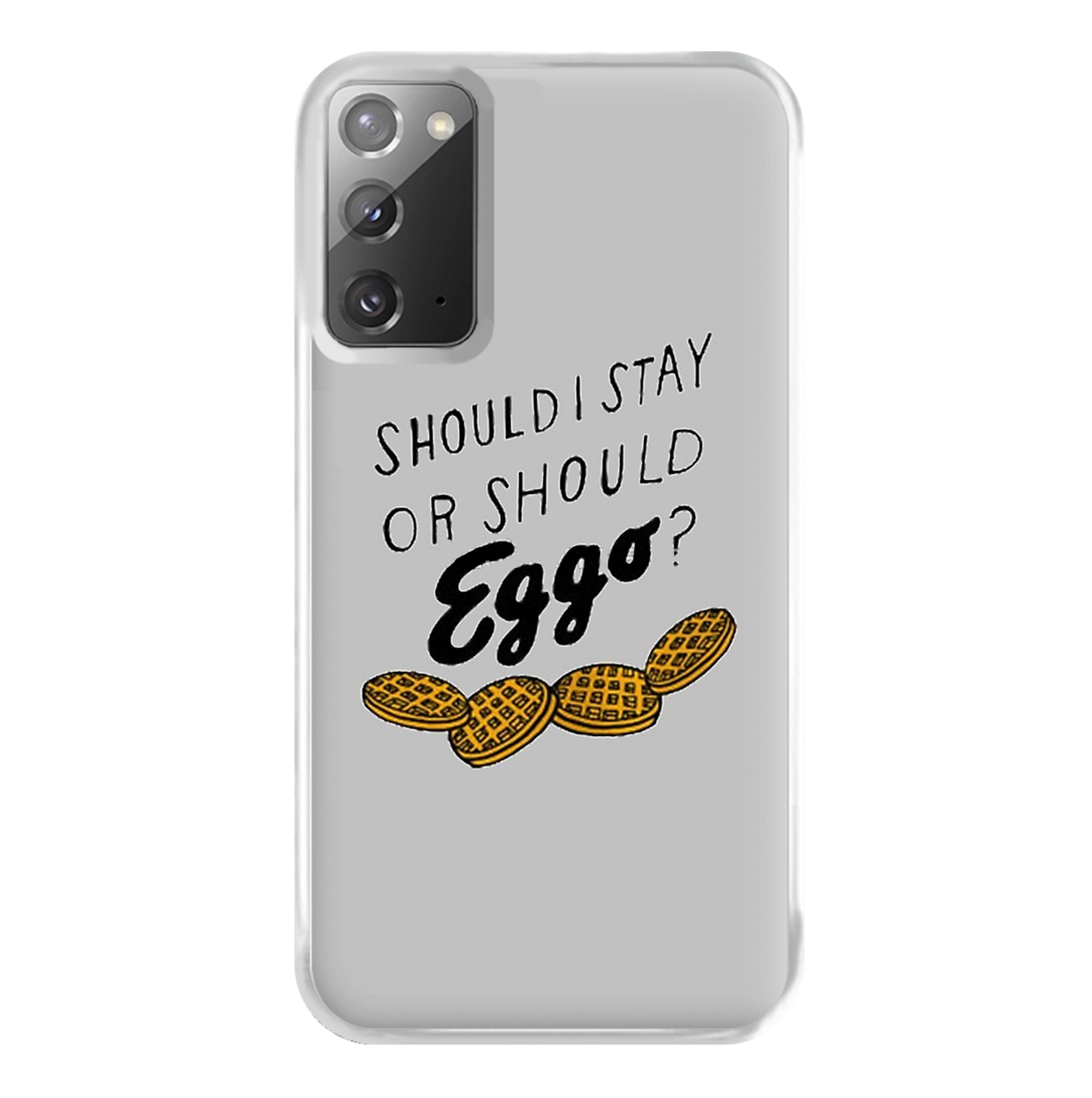 Should I Stay Or Should I Eggo Phone Case