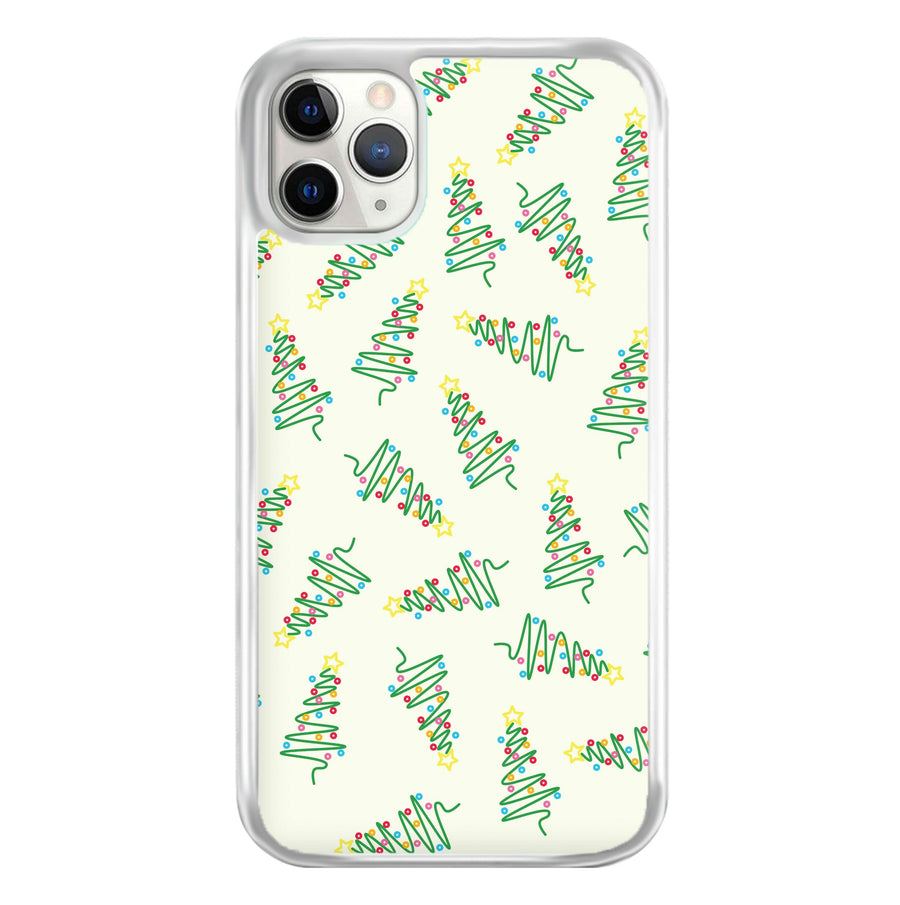 Wiry Tree Pattern Phone Case