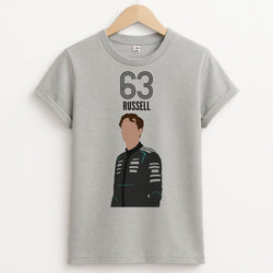 Russell 2026 Unisex Grey T-Shirt