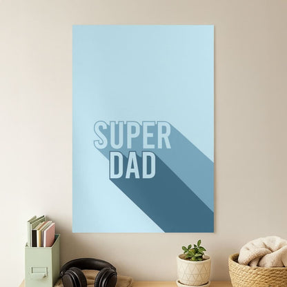 Super Dad Title Poster