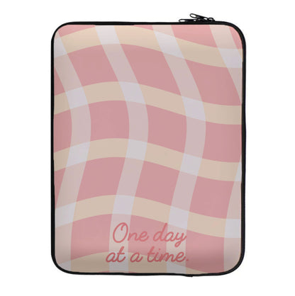 One Day At A Time Laptop Sleeve