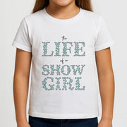 TLOAS Bedazzled Writing Kids T-Shirt 3