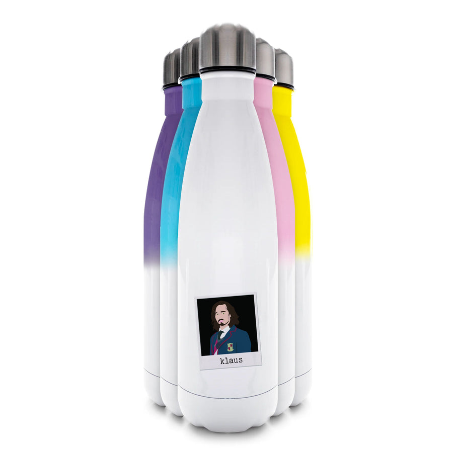 Sticker Klaus - Umbrella Academy Water Bottle