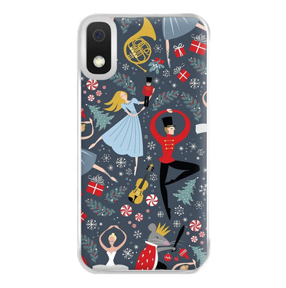 Nutcracker Ballet Pattern - Christmas Phone Case