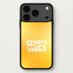 Gemini Vibes Gradient Zodiac iPhone 17 Pro Max Case