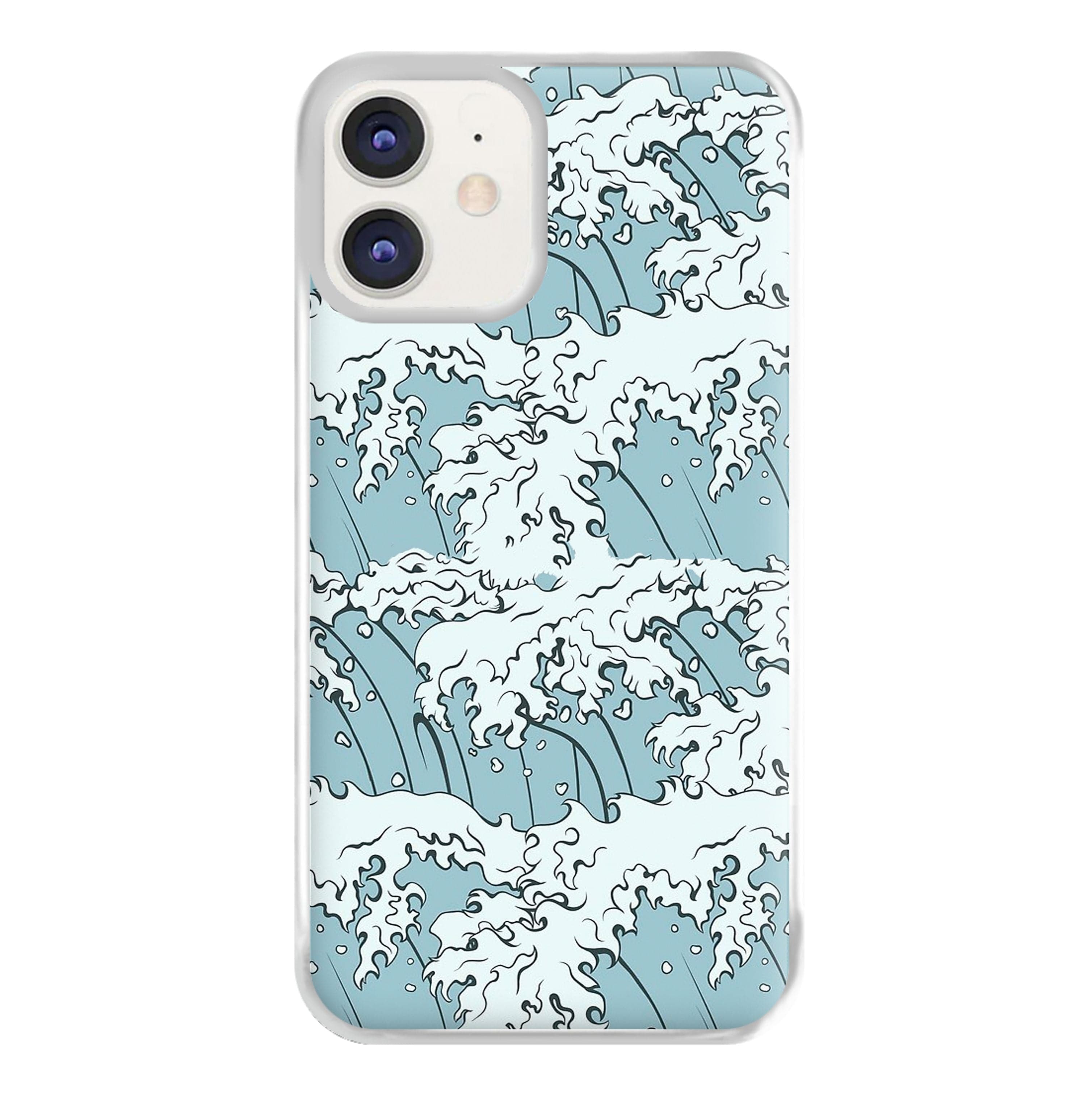 Japanese Waves Phone Case