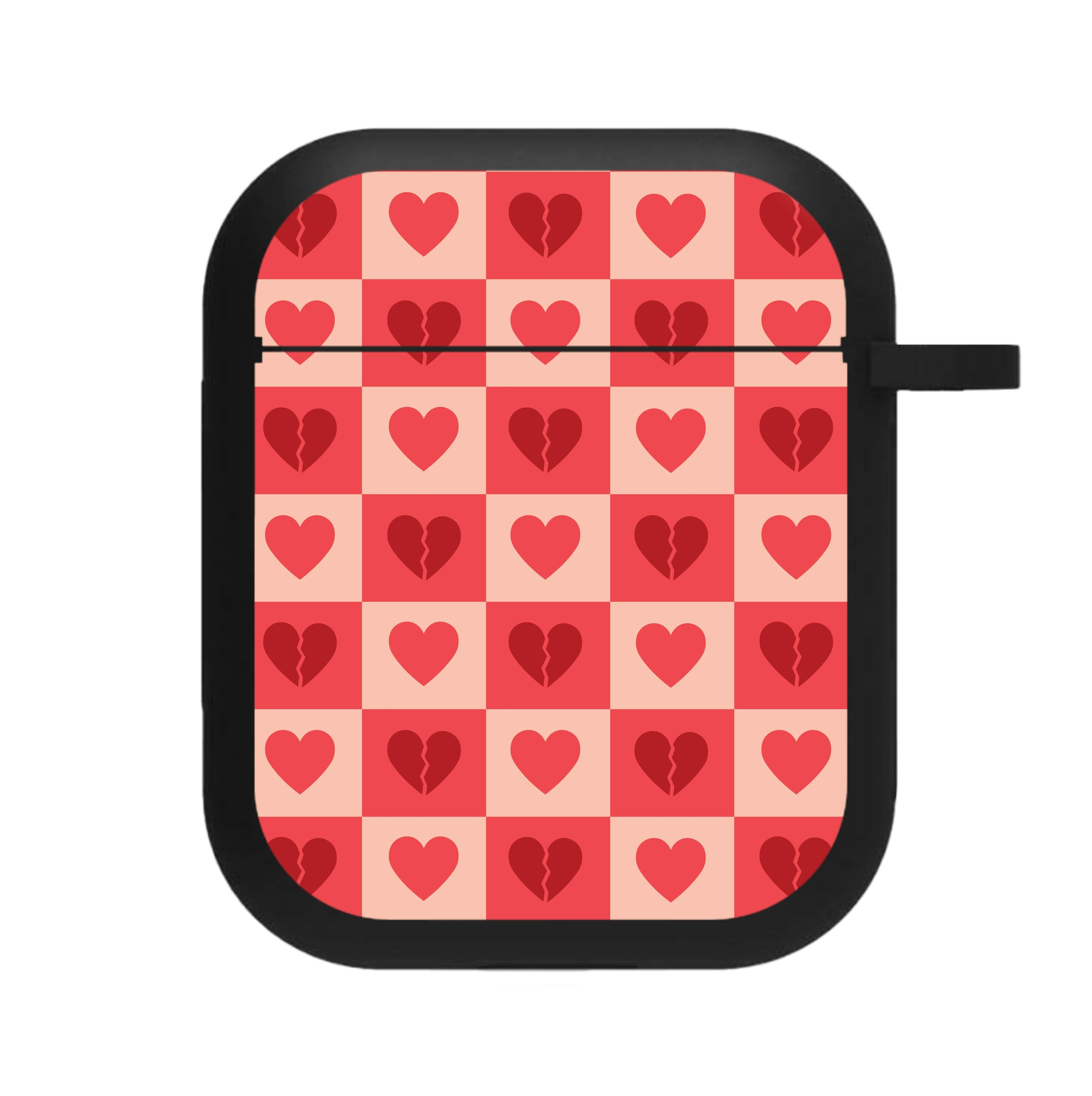 Valentine's Heart Pattern 2 AirPods Case