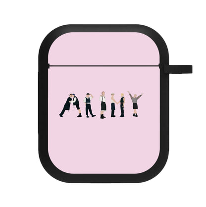 K-Pop Band Army Members AirPods Case