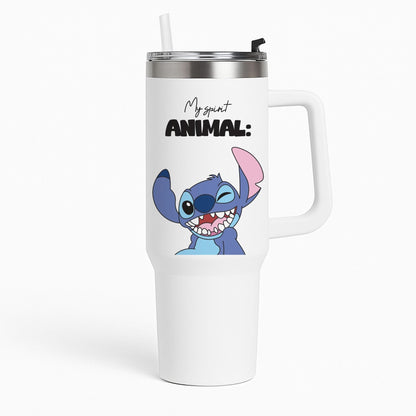 My Sprit Animal Blue Alien Tumbler
